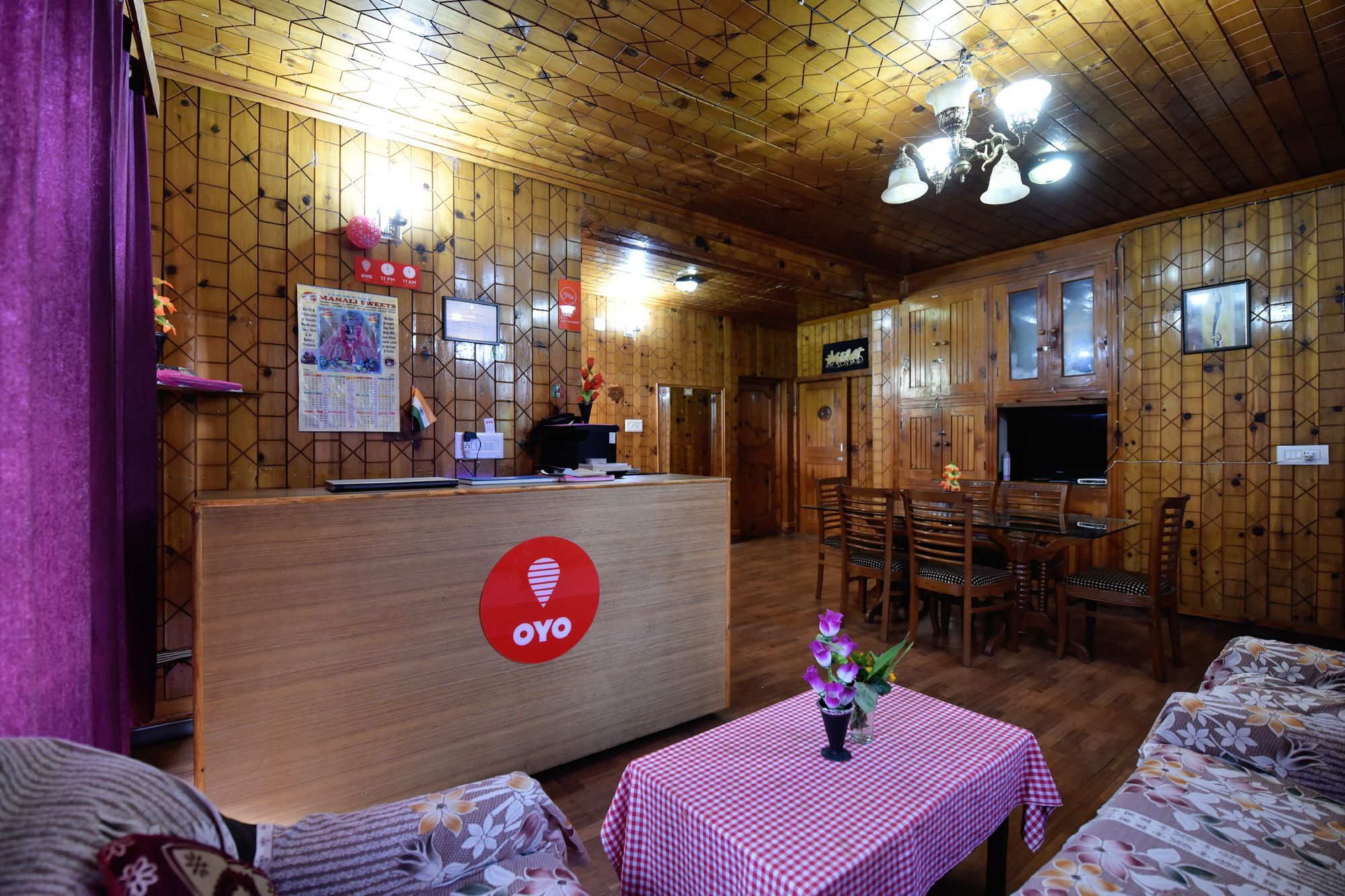 Oyo 13232 Red Rose Cottage Manāli Exteriör bild